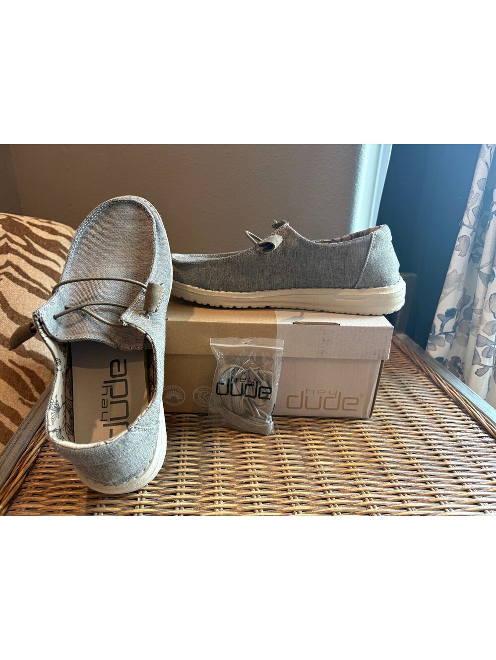 Hey Dude Wendy Stretch Stepper Slip-On Shoes - Size 7